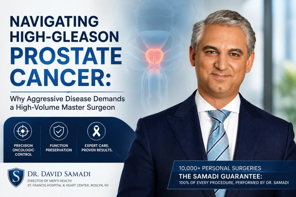 Navigating High-Gleason Prostate Cancer: Why Aggressive Disease Demands a High-Volume Master Surgeon