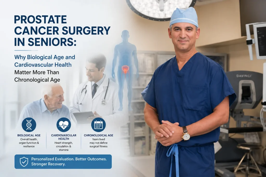 Prostate Cancer Surgery in Seniors: Why Biological Age and Cardiovascular Health Matter More Than Chronological Age