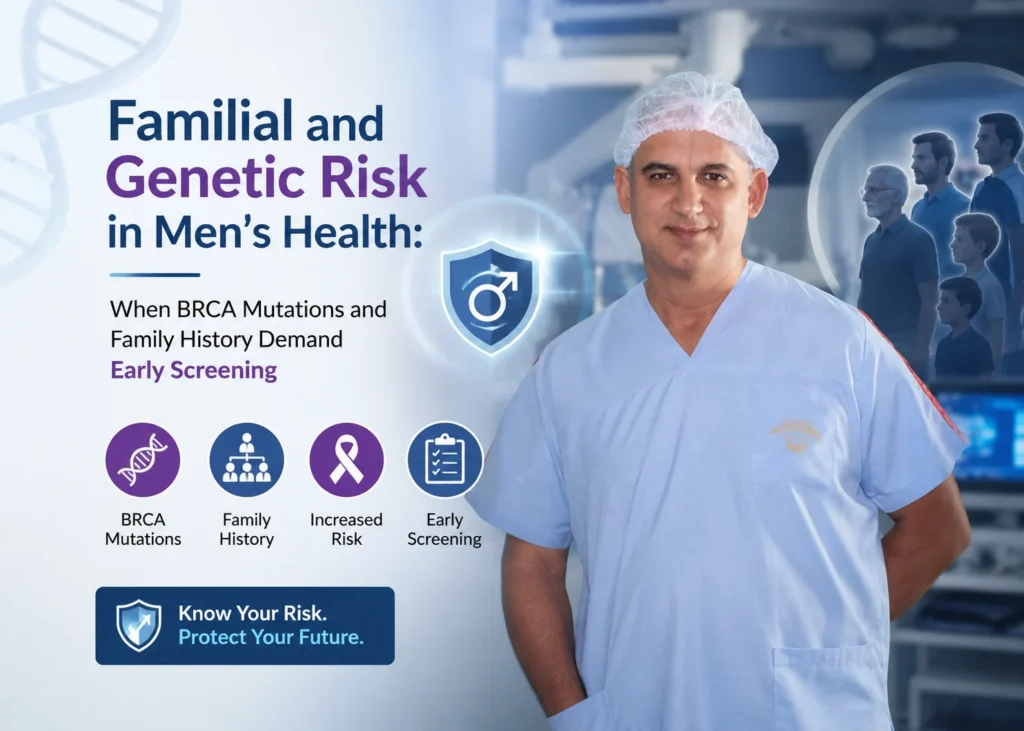 Familial and Genetic Risk in Men’s Health: When BRCA Mutations and Family History Demand Early Screening