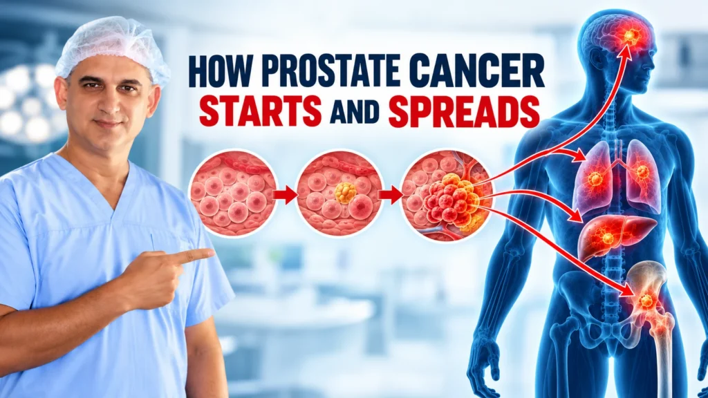 How Does Prostate Cancer Start and Spread?